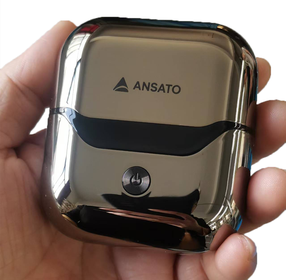 Aparat de Ras Electric ANSATO™️, Ultra Compact, Portabil, Afisaj Digital, Senzor Inteligent de Barba, Cablu USB-C, 3x Capete de Taiere, Perie Curatare, Husa Depozitare, Incarcator si Geanta Transport incluse
